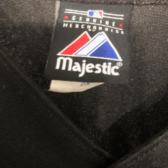 WOMAN TORONTO MLB BLUE JAYS 2011 MAJESTIC JERSEY SIZE 2X  MADE IN THE USA - Picture 2 of 8